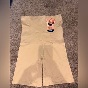 Tan Shapewear Shorts